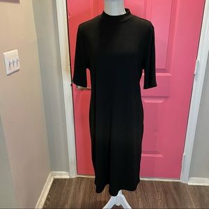 Black Turtleneck Dress